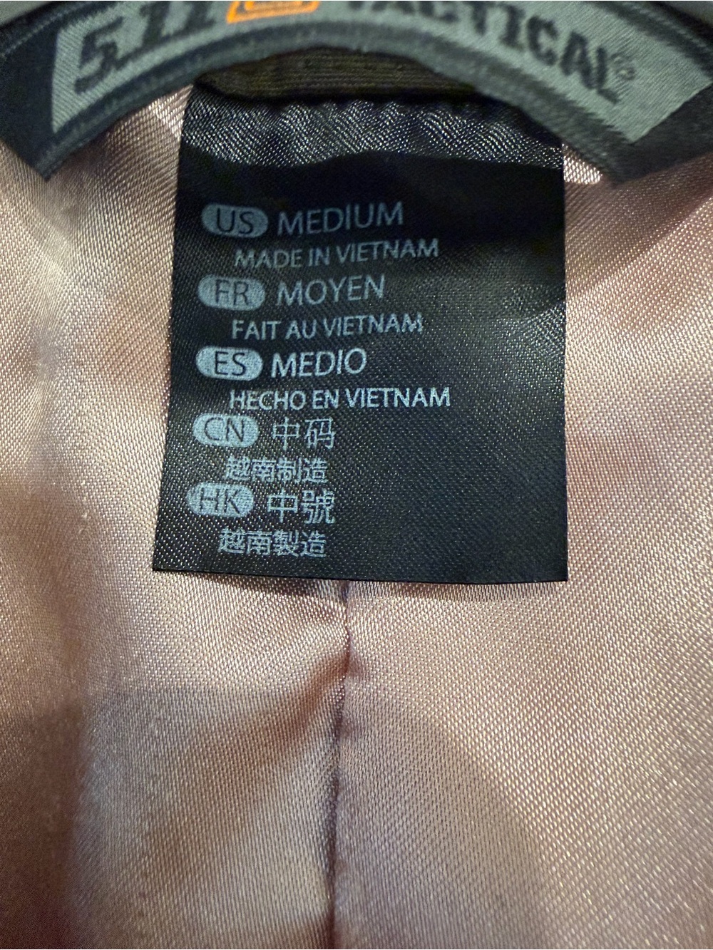 5.11 Tactical Olive Utility Jacket - Picture 6 of 6